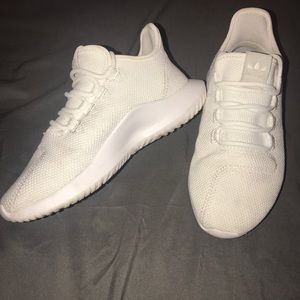 Womens white adidas tubular